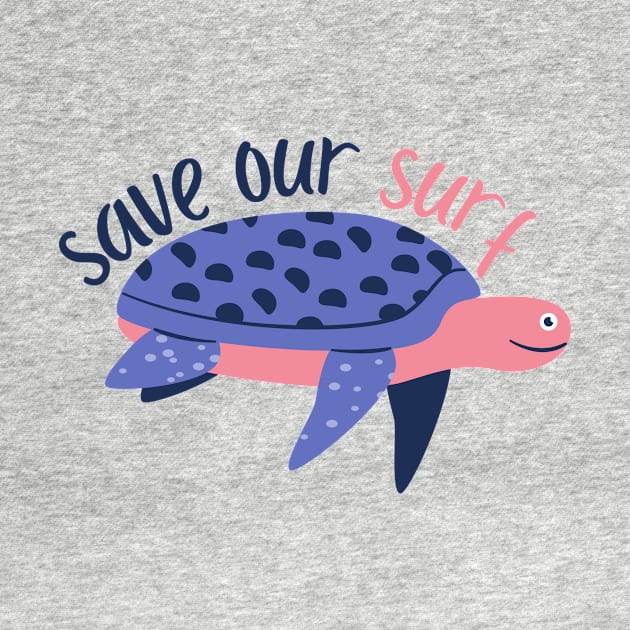 Turtle Save Our Surf by casualism